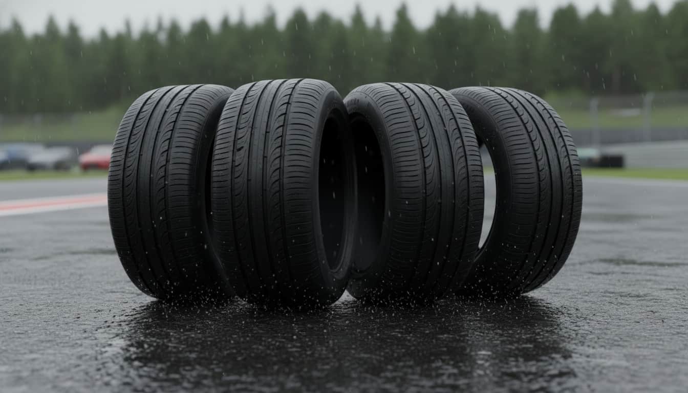 Мокрые шины, аквапланирование